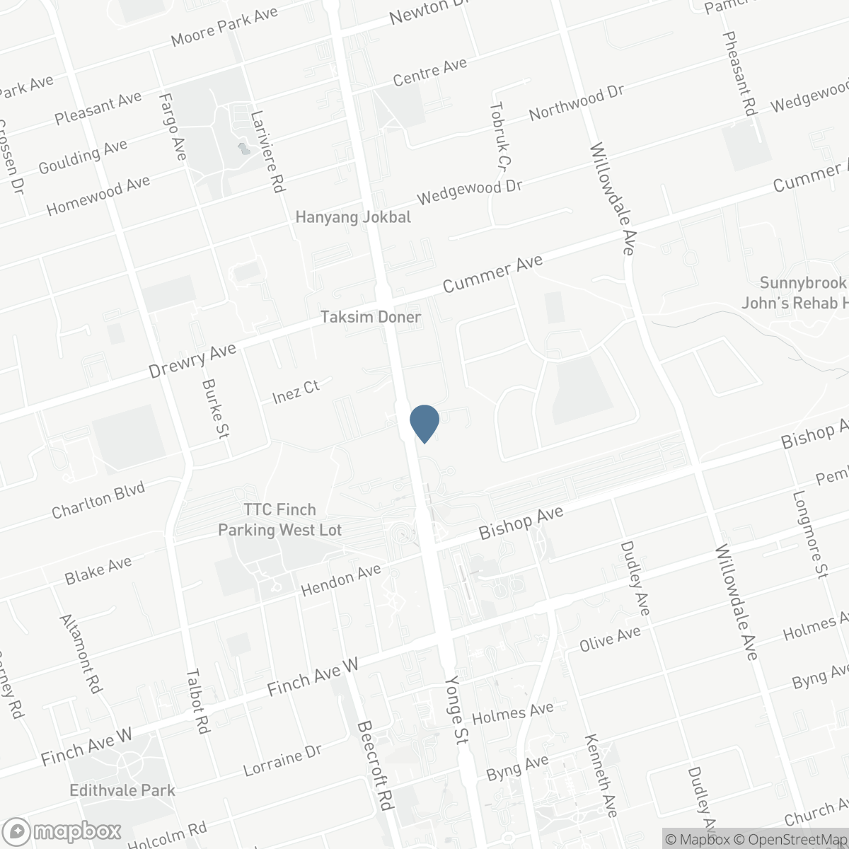1905 - 5793 YONGE STREET, Toronto, Ontario M2M 0A9